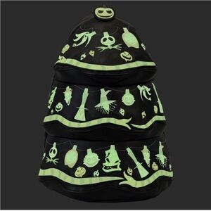 Loungefly Nightmare Before Christmas Tree  Lights Glow In The Dark Backpack!